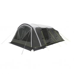 The Outwell Florida 6 Air is a large and flexible family tent for 6 people