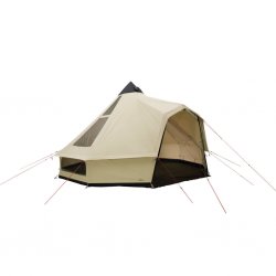 Robens Settler Sky is a tipi tent for up to 10 people.