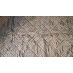 The tent mat insulates and gives a softer and warmer feeling in the tent.