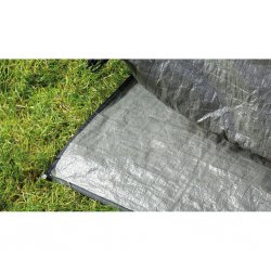 The footprint insulates against ground chill and helps keep the tent clean while reducing wear.