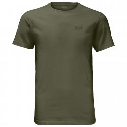 Comfortable durable t-shirt in 60% organic cotton from Jack Wolfskin.