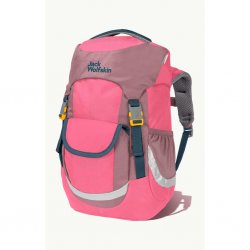 Jack Wolfskin Kids Explorer 16 Pink Lemonade - small practical backpack for big adventures.