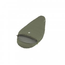 Outwell Pine Lux is an extra wide pack-friendly and warm 1-layer camping sleeping bag.