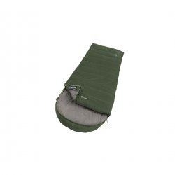 OLPRO Outdoor Leisure Products Large Adult Sleeping Bag 3 Season with Warm Brushed Cotton Lining Comes with Storage bag Grey