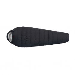 Robens Serac 300 is a very pack-friendly, warm and cheap down sleeping bag.