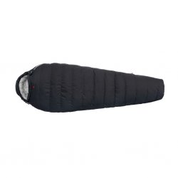 Winter sleeping bag that can handle really cold nights. The down sleeping bag has a small pack size and is very warm.