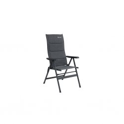Outwell Rosewood is a camping chair with a high backrest with padding.