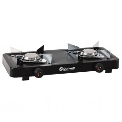 Outwell Camping Stove disposable bottles with two burners at 3000W.