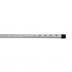 Telescopic aluminum tent pole