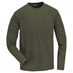 Long-sleeved cotton t-shirt in nice bomulli high quality, from Pinewood.