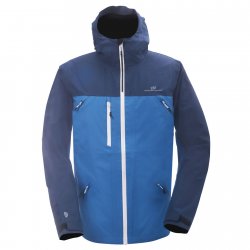 Askeby Eco 3L Blue Shell jacket for hiking and camping.