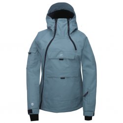 2117 Winter jacket Tybble in anorak model with practical full-length zipper, snow lock and taped seams to cope with active every