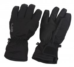 Ski glove from 2117 in quick-drying material, adjustable around the wrist and with reflective logo on the top.