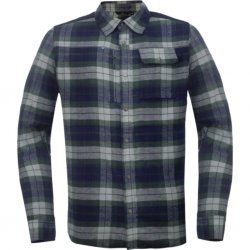 Practical and comfortable flannel shirt from Swedish 2117 manufactured in organic cotton and recycled polyester.