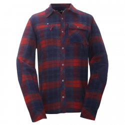 Stretchy and comfortable flannel shirt from 2117 of Sweden. Perfect for camping and outdoor life.