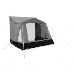 The Dometic Leggera Air 300 S is a lightweight, quick-to-pitch awning for caravans and motorhomes, featuring air tubes.