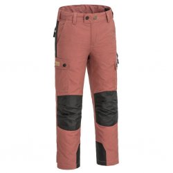 Pinewood Lappland Rusty Pink outdoor trousers for children are durable trousers for play, hiking and outdoor life.
