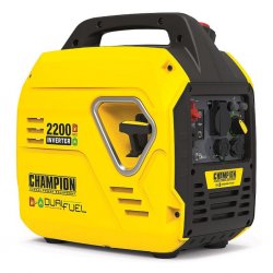 Champion 2200W Dual-Fuel Inverter Generator