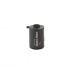 Rechargeable pump from Easy Camp for air mattresses and other outdoor gear.