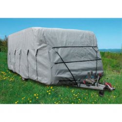 Eurotrail caravan cover for winter storage.