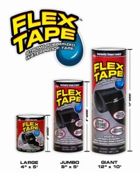 Extreme tape for temporary repairs in difficult situations. Super strong, waterproof tape that can bind together, seal and repai