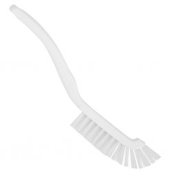 Cleaning brush with plastic handle, ideal for joints, moldings.