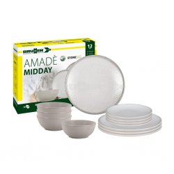 Brunner Tableware Midday Amadé 12-parts – Non slip
