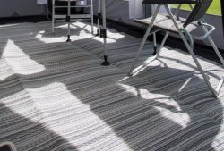 Padded awning tent carpet of Kampa Dometic Ace Air Pro.