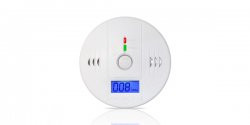 Carbon monoxide alarm with display (AA-Batterier)
