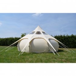 Lotus Belle Stargazer 6m tent for rent or seasonal camping.