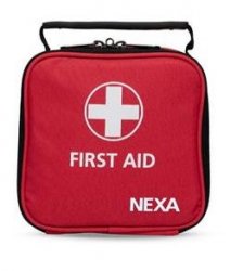 First aid kit in a small format, ideal for car, boat or summer cottage.
