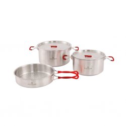 Robens Sierra Steel Cook Set L – Cookware Set
