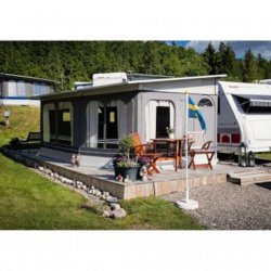 Svenska Tält Standby is a Swedish high-quality year-round tent for caravans and motor homes.