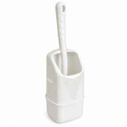 A practical and convenient toilet brush for caravans and motorhomes. Its compact design takes up little space, making it perfect