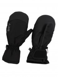 Mittens from 2117 in quick-drying material, adjustable around the wrist and with reflective logo on the top.