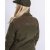 Pinewood Harriette Padded Fleece Jacket Women Green/Suede brown