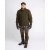 Pinewood Harrie Padded Fleece Jacket Men Green/ Suede Brown