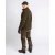 Pinewood Harrie Padded Fleece Jacket Men Green/ Suede Brown