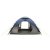 The dome tent Outwell Cloud 5 has two doors and a darkened sleeping cabin.