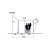 Height sketch Outwell Newburg 260 Air Motorhome tent 270 - 300 cm
