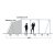 Height Outwell Sundale 7PA family tent