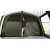 Sleeping cabin with magnetic closure of the door in Outwell Sundale 7PA family tent
