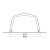 Door dimensions for the tent Outwell Hayward Lake 5ATC