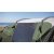 Tinted windows give a pleasant light while reducing the transparency of the tent.