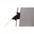 Strong poles and brackets for ropes make it stable against wind.