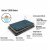Characteristics of the tent fabric on the Outwell Springwood 6SG.