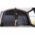 Outwell Quick and Quiet door with magnetic lock makes it easy to get in and out of the sleeping cabin.