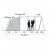 Height sketch of the family tent Outwell Avondale 4PA
