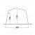 Dimensions for the door in the Outwell Elmdale 5PA tent.