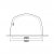 Dimensions for the door at Outwell Ashwood 5 tent